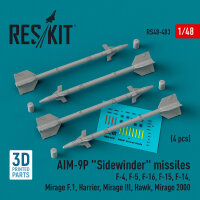 AIM-9P Sidewinder missiles (4 pcs) (F-4, F-5, F-16, F-15,...