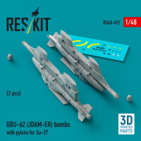 GBU-62 (JDAM-ER) bombs with pylons for Su-27 Flanker (2...