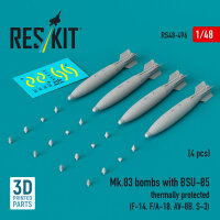 Mk.83 bombs with BSU-85 thermally protected (4 pcs)...
