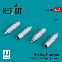 Royal Navy 2 launchers (4 pcs) (F-4, Harrier, Sea Vixen,...