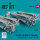 LAU-88 with (2 pcs) AGM-65 Maverick missiles (6 pcs) (A-7D, F-4, A-10, F-16) (3D Printed)