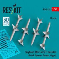 Skyflash (RB71/Av.71) missiles (4 pcs) (British Phantom,...
