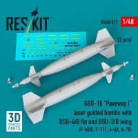 GBU-10 Paveway I laser guided bombs with BSU-4/B fin and...