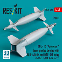 GBU-10 Paveway I laser guided bombs with BSU-4/B fin and...