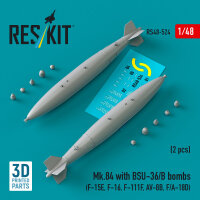 Mk.84 with BSU-36/B bombs (2 pcs) (F-15E, F-16, F-111F,...