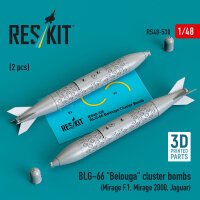 BLG-66 Belouga cluster bombs (2 pcs) (Mirage F.1, Mirage...