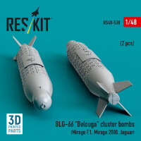 BLG-66 Belouga cluster bombs (2 pcs) (Mirage F.1, Mirage...