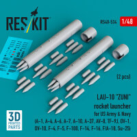 LAU-10 ZUNI rocket launcher for US Army & Navy (2...