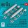 LAU-10 ZUNI rocket launcher for US Army & Navy (2 pcs) (A-1, A-4, A-6, A-7, A-10, A-37, AV-8, TF-9J, OV-1, OV-10, F-4, F-5, F-100, F-14, F-16, F/A-18, Su-25) (3D Printed)