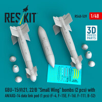 GBU-15(V)21, 22/B Small Wing bombs (2 pcs) with AN/AXQ-14...
