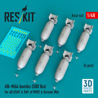 AN-M64 bombs (6 pcs) (500 lbs) for all USAF & RAF of...