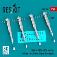 Matra MICA-IR missiles (4 pcs) (Mirage 2000, Rafale,...
