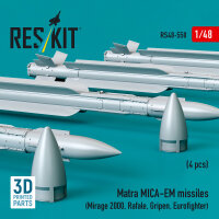 Matra MICA-EM missiles (4 pcs) (Mirage 2000, Rafale,...