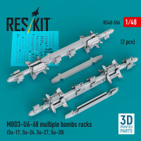 MBD3-U6-68 multiple bombs racks (2 pcs) (Su-17, Su-24,...