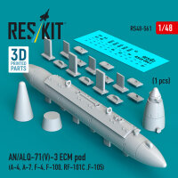 AN/ALQ-71(V)-3 ECM pod (A-4, A-7, F-4, F-100, RF-101C,...