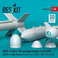 EGBU-15 (BLU-109 warhead) bombs (2 pcs) with AN/AXQ-14...