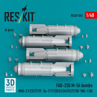 FAB-250 ?-54 bombs (4 pcs) (MiG-21/23/27/29,...