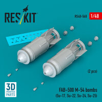 FAB-500 M-54 bombs (2 pcs) (Su-17, Su-22, Su-24, Su-25)...
