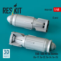 FAB-500 M-54 bombs (2 pcs) (Su-17, Su-22, Su-24, Su-25)...