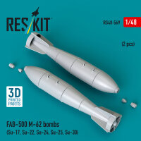 FAB-500 M-62 bombs (2 pcs) (Su-17, Su-22, Su-24, Su-25,...