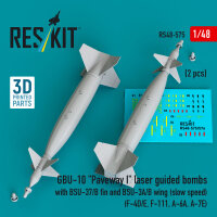 GBU-10 Paveway I laser guided bombs with BSU-37/B fin and...