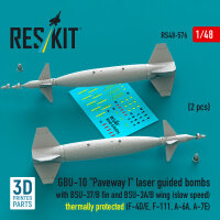 GBU-10 Paveway I laser guided bombs with BSU-37/B fin and...