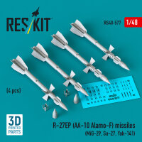 R-27EP (AA-10 Alamo-F) missiles (4 pcs) (MiG-29, Su-27,...