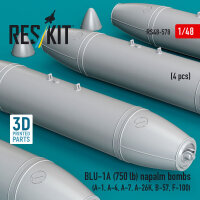 BLU-1A (750 lb) napalm bombs (4 pcs) (A-1, A-4, A-7,...