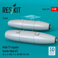 Mark 77 napalm bombs Mod.4/5 (2pcs) (A-4, A-26K, F-4,...