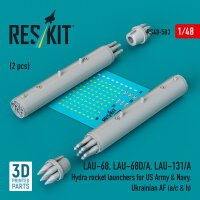 LAU-68, LAU-68D/A, LAU-131/A Hydra rocket launchers for...