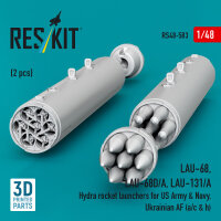 LAU-68, LAU-68D/A, LAU-131/A Hydra rocket launchers for...