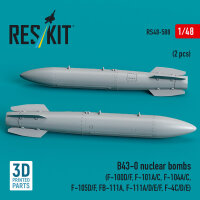 B43-0 nuclear bombs (2 pcs) (F-100D/F, F-101A/C,...