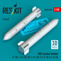 B83 nuclear bombs (2 pcs) (F-15E, F-16, F/A-18, F-111,...