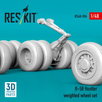 B-58 Hustler weighted wheel set (3D Printed)