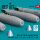 BLU-1B (750 lb) napalm bombs finned MXU-393/B (4 pcs) (A-1, A-4, A-7, A-26K, B-57, F-100) (3D Printed)