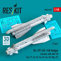 Kh-29T (AS-14B Kedge) missiles with AKU-58 (2 pcs)...