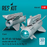 Kh-29T (AS-14B Kedge) missiles with AKU-58 (2 pcs)...