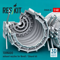 TORNADO exhaust nozzles for Revell / Eduard kit (3D Printed)