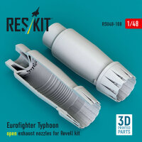 Eurofighter Typhoon open exhaust nozzles for Revell kit...