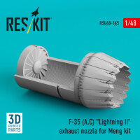 F-35 (A,?) Lightning II exhaust nozzle for Meng kit (3D...