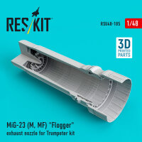 MiG-23 (M, MF) Flogger exhaust nozzle for Trumpeter kit...