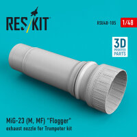 MiG-23 (M, MF) Flogger exhaust nozzle for Trumpeter kit...
