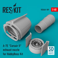 A-7E Corsair II exhaust nozzle for HobbyBoss Kit (3D...