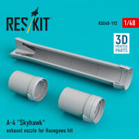 A-4 Skyhawk exhaust nozzle for Hasegawa kit (3D Printed)