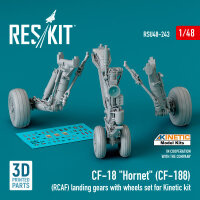 CF-18 Hornet (CF-188) (RCAF) landing gears with wheels...