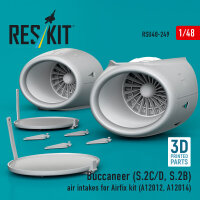 Buccaneer (S.2C/D, S.2B) air intakes for Airfix kit...