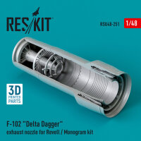 F-102 Delta Dagger exhaust nozzle for Revell / Monogram...