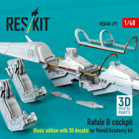 Rafale B cockpit (Basic edition with 3D decals) for...