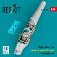 Rafale B cockpit (Basic edition with 3D decals) for...