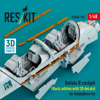 Rafale B cockpit (Basic edition with 3D decals) for...